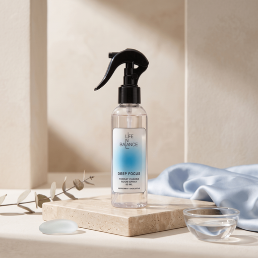 Deep focus | Peppermint & Eucalyptus — Throat Chakra Room Spray