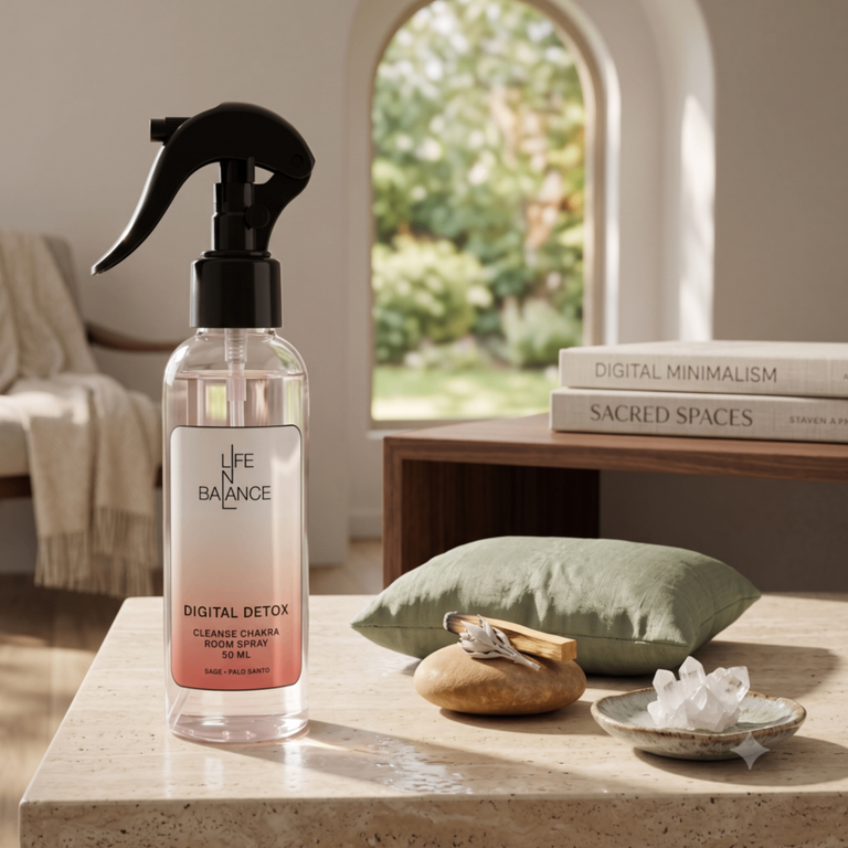 Digital detox | Sage & Palo Santo — Cleanse Chakra Room Spray - Image 2