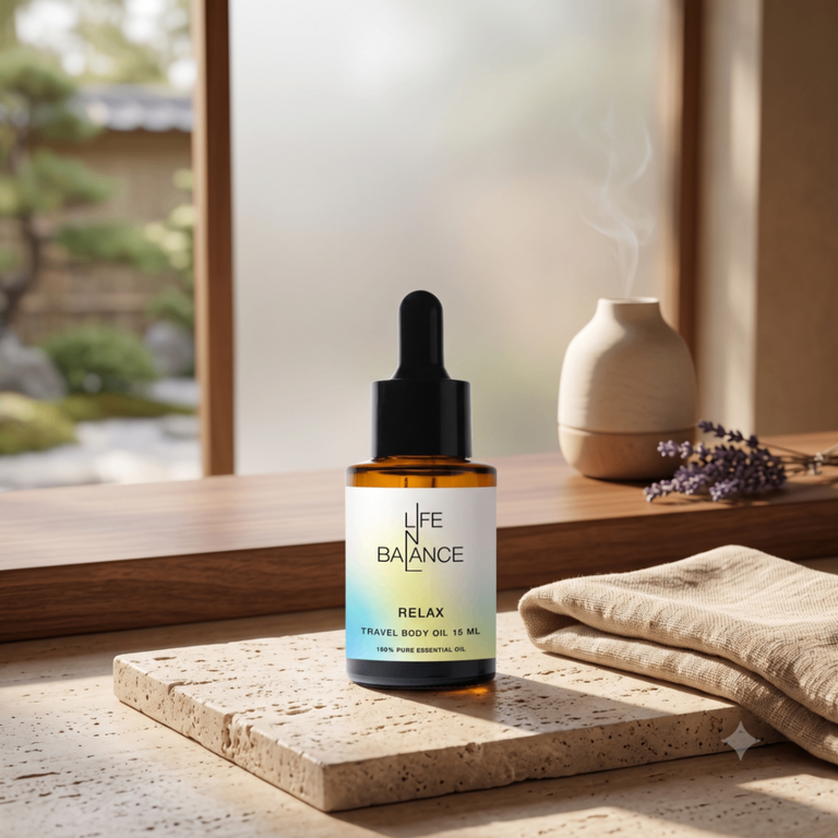 Relax | Your chosen blend — Travel Body Oil 15 ml — Any Blend - Image 2