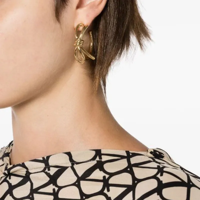 Philia Bow Earrings - Image 5