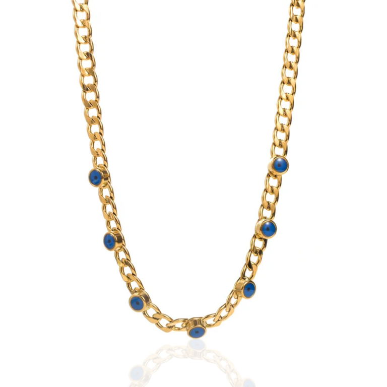 Talma Evil Eye Chain Necklace