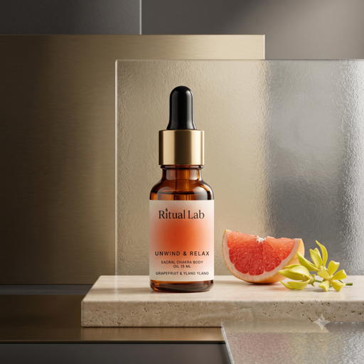 Unwind and relax | Grapefruit & YlangYlang—Sacral Chakra Body oil