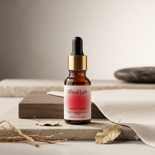 Deep calm | Vetiver & Patchouli — Root Chakra Body Oil 15 ml