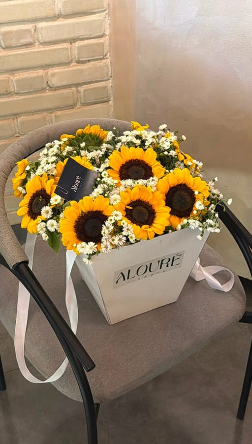 Sunshine Sunflower Box
