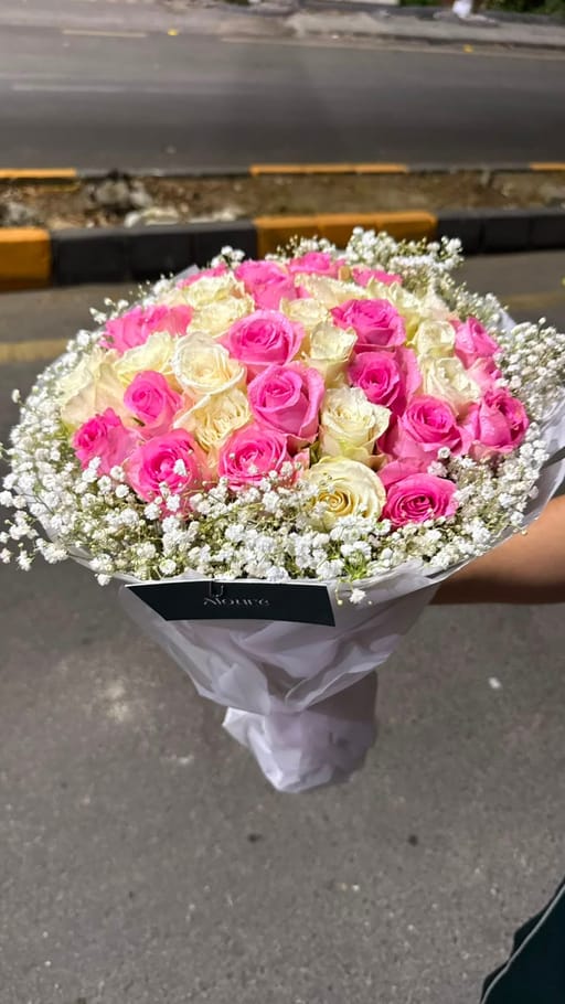 Grand Pink & White