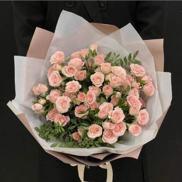 11 Sweet Sara Spray Rose Bouquet-A187 - Image 1