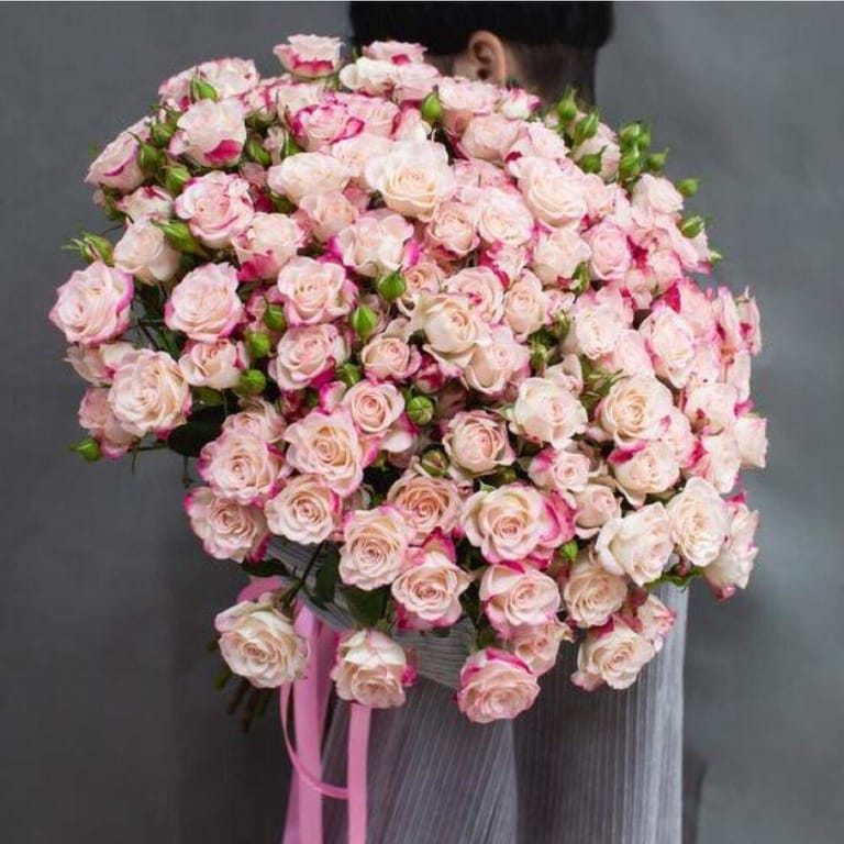 51 Luxury Reflex Spray Rose Bouquet-A188 - Image 2