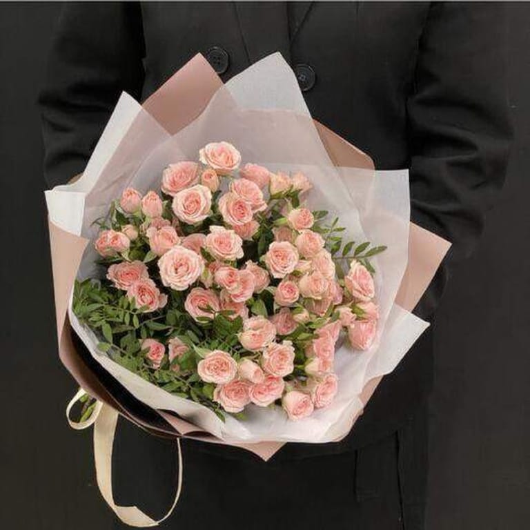 11 Sweet Sara Spray Rose Bouquet-A187 - Image 3