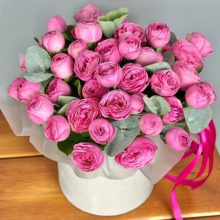11 Giselle Peony Roses Flower Box-A355 - Image 3