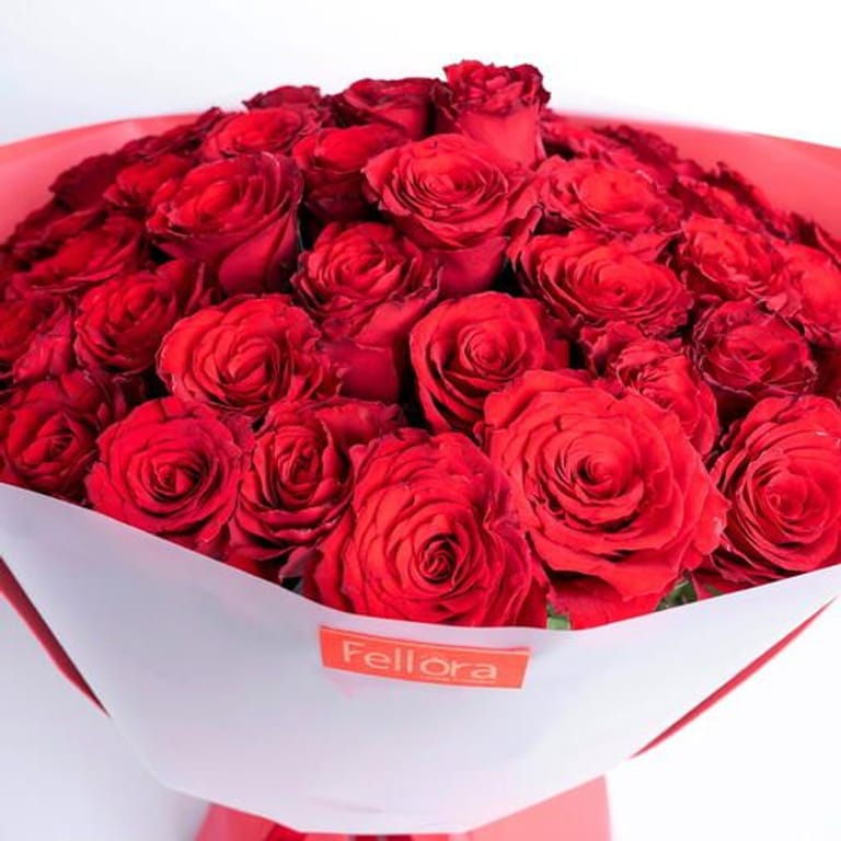 101 Premium Red Roses Luxury Bouquet-A399 - Image 3