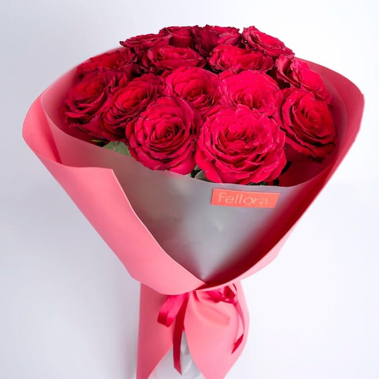 15 Red Roses Luxury Bouquet-A413 - Image 4