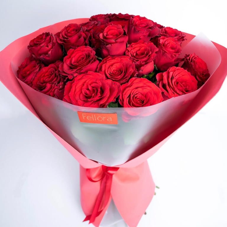 25 Red Roses Luxury Bouquet-A412 - Image 4