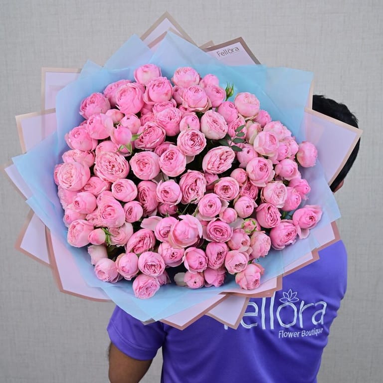 25 Mansfield Park Peony Rose Luxury Bouquet-A603 - Image 1
