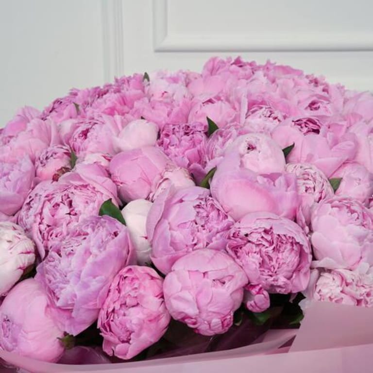 101 Pink Peonies Grand Luxury Bouquet-A578 - Image 3