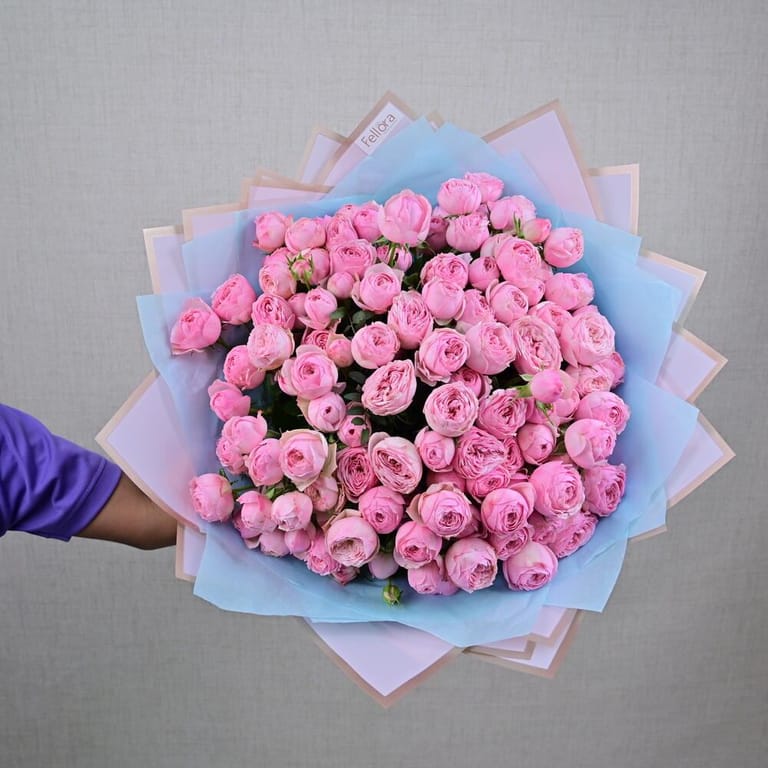 25 Mansfield Park Peony Rose Luxury Bouquet-A603 - Image 3