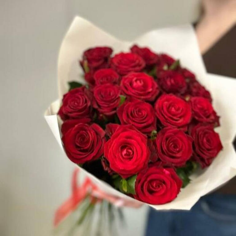 21 Premium Red Roses Bouquet-A702 - Image 5
