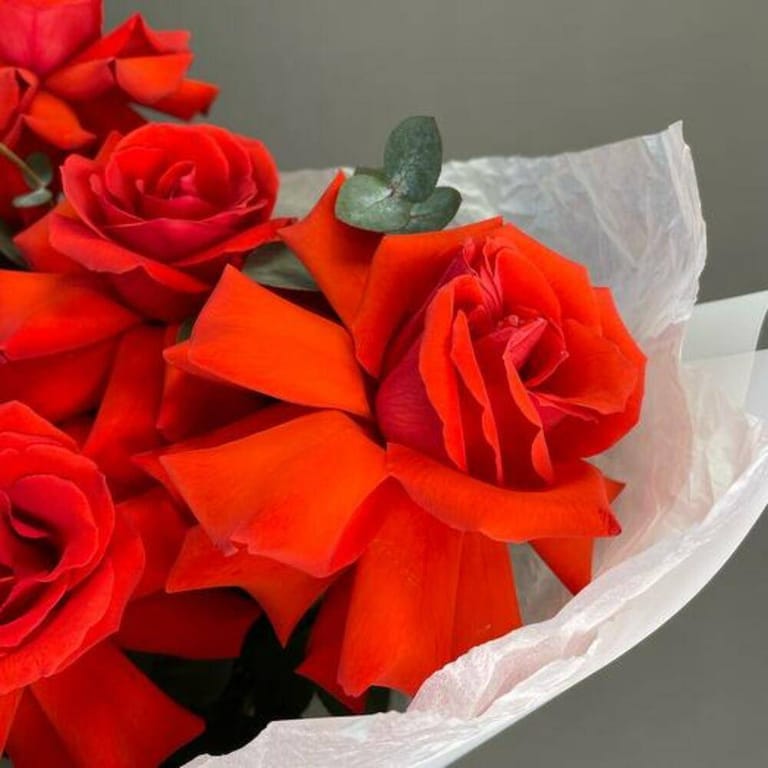 Blush Red Roses Luxury Bouquet-A800 - Image 3