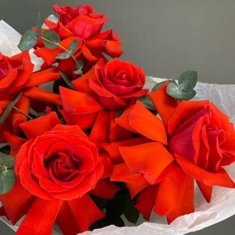 Blush Red Roses Luxury Bouquet-A800 - Image 5