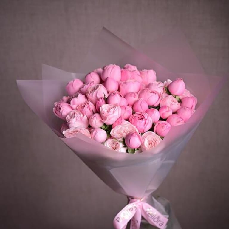 11 Mansfield Park Peony Roses Bouquet-A1086 - Image 2