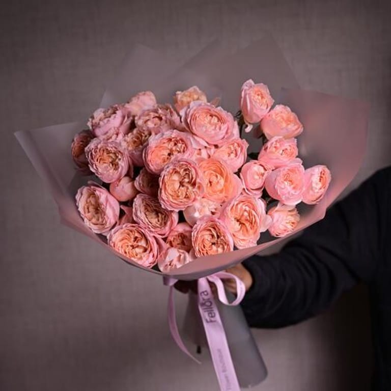 11 Julietta Peony Roses Mono Bouquet-A1085 - Image 5