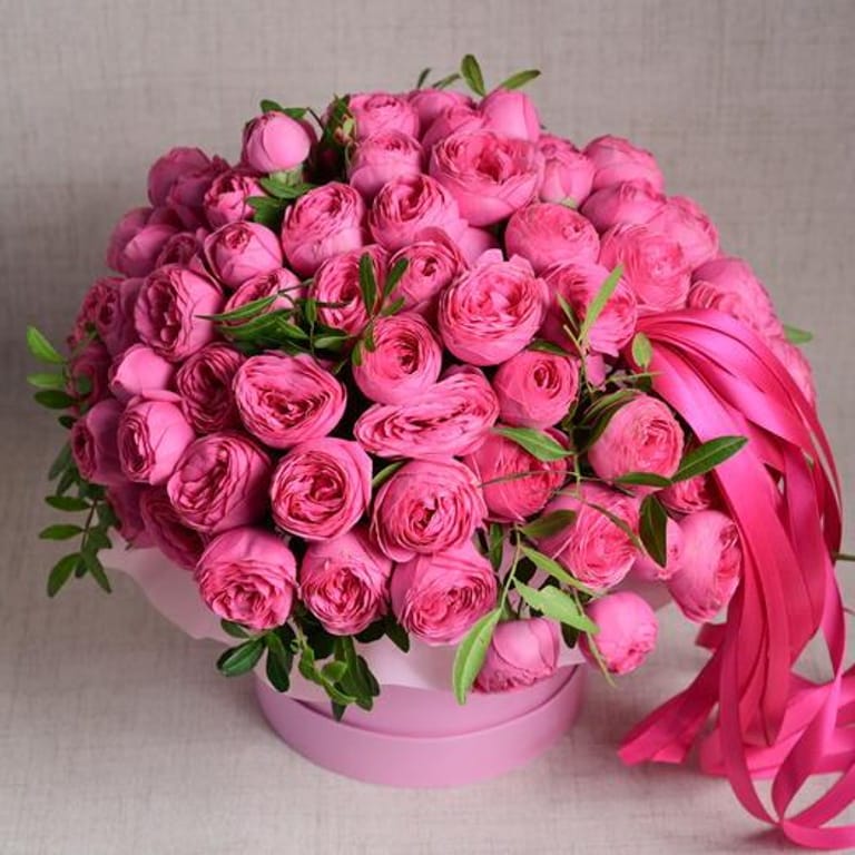 15 Giselle Peony Roses Flower Box-A1128 - Image 3