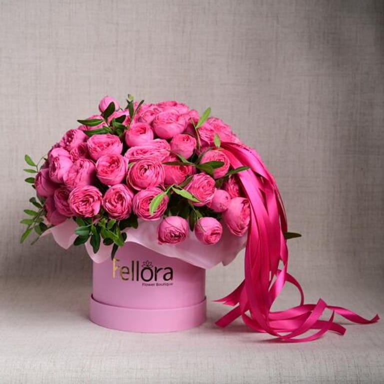 15 Giselle Peony Roses Flower Box-A1128 - Image 5