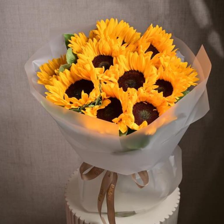 11 Sunflowers Luxury Bouquet-A1200 - Image 5