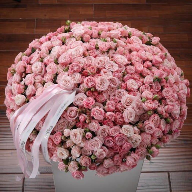 101 Madam Bombastic Spray Roses Luxury Flower Box-A1426 - Image 2