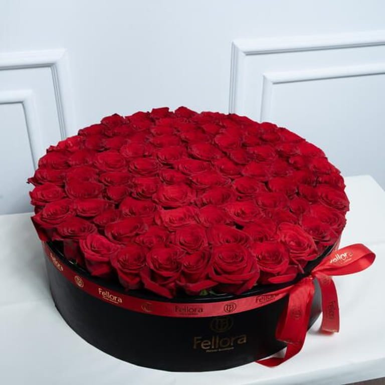101 Red Roses Luxury Grand Flower Box-A1555 - Image 3