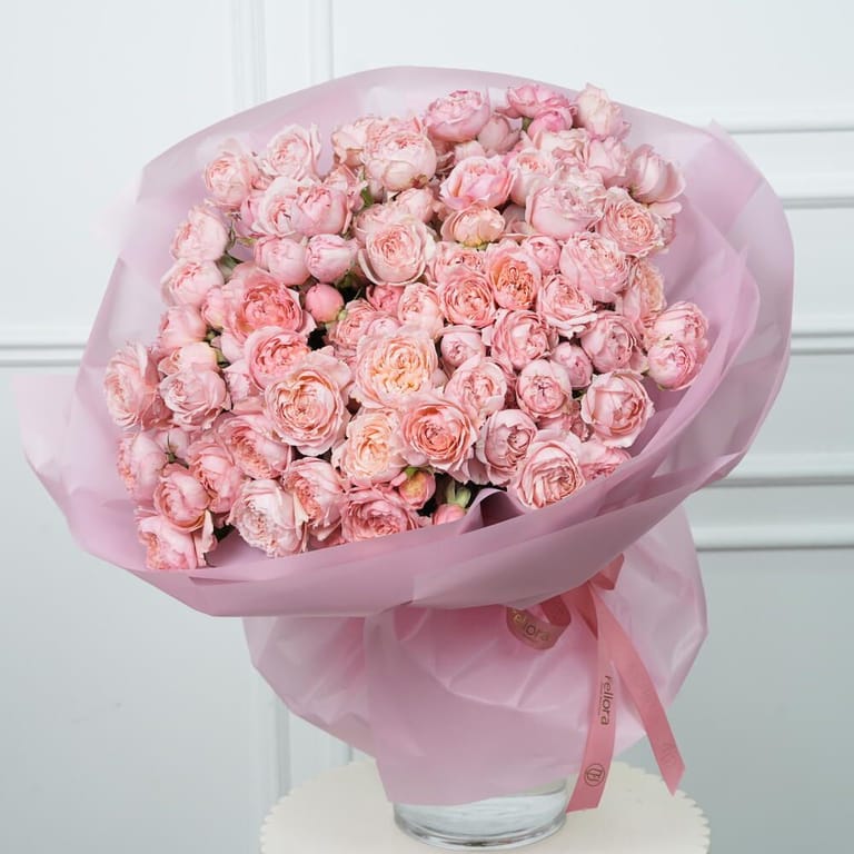 25 Julietta Peony Roses Luxury Bouquet-A1589 - Image 3