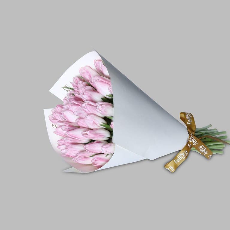 31 Pink Tulips Elegant Bouquet-A1601 - Image 3