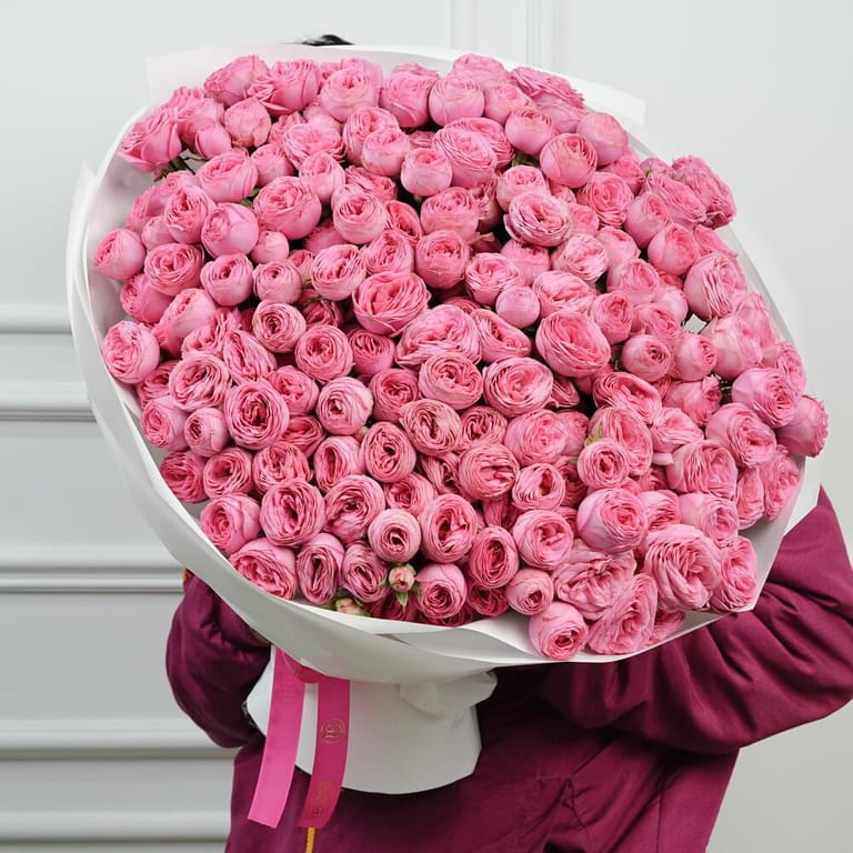 51 Giselle Peony Spray Roses Bouquet-A1633 - Image 2