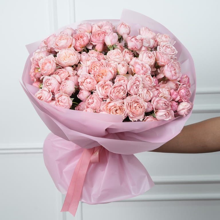 25 Julietta Peony Roses Luxury Bouquet-A1589 - Image 4