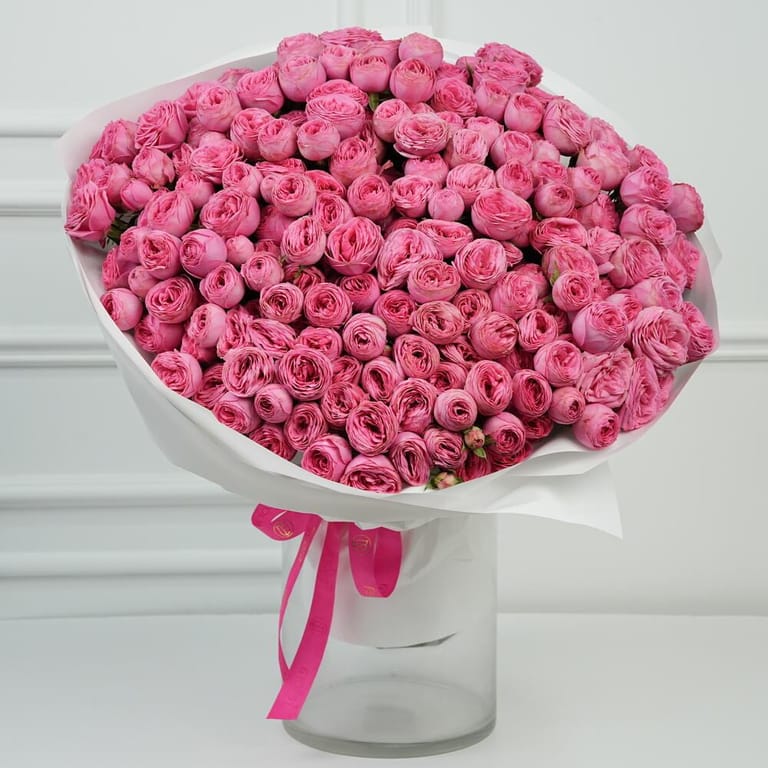51 Giselle Peony Spray Roses Bouquet-A1633 - Image 3