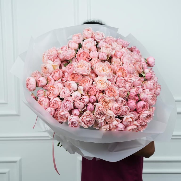 51 Julietta Peony Roses Luxury Bouquet-A1587 - Image 6