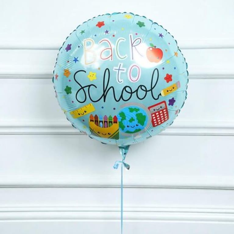 Back To School Supplies Theme Helium Foil Balloon-A1826 - Image 4