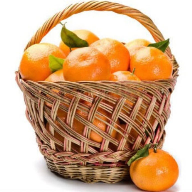 Fresh Mandarin Orange Gift Basket-A393 - Image 1