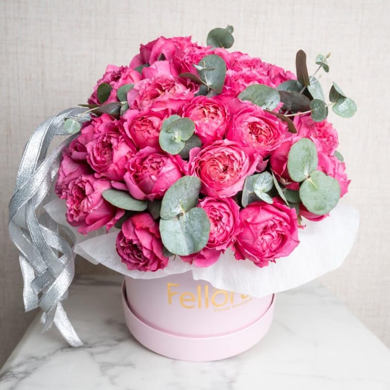 Pink Peony Roses Julietta Box-A514 - Image 2