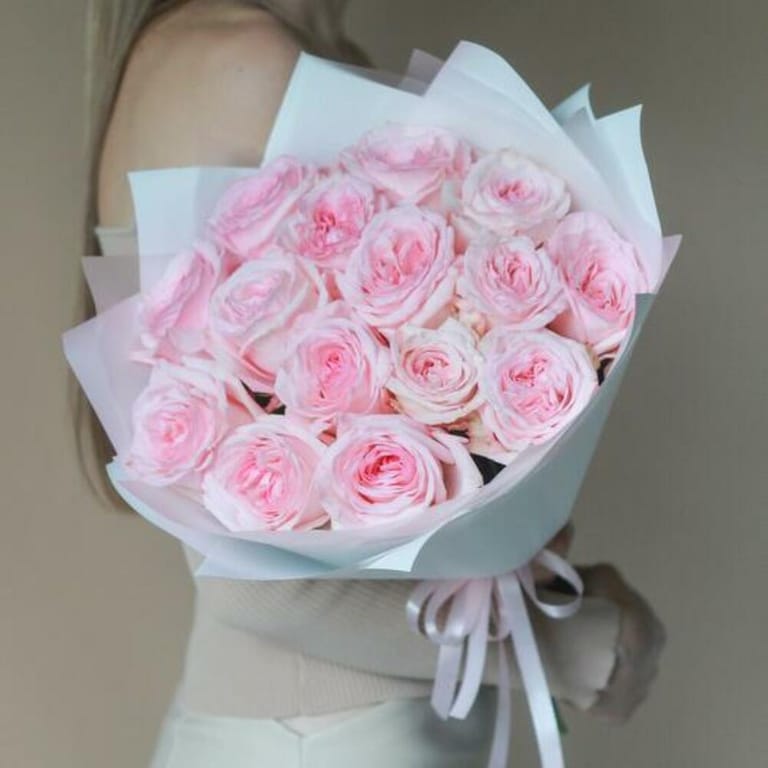Scented Pink OHara Roses Luxury Bouquet-A735 - Image 1