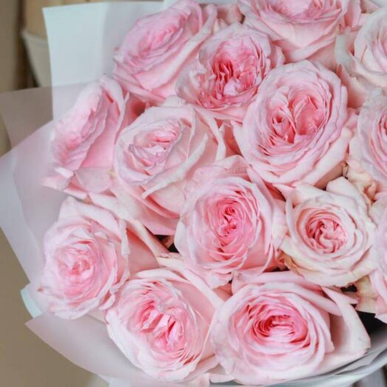 Scented Pink OHara Roses Luxury Bouquet-A735 - Image 2