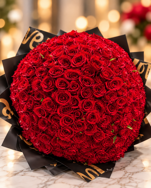 Mega 200 Roses Bouquet 