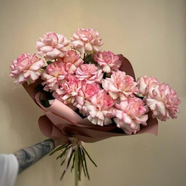 Luxury Pink Rose Flower Bouquet-A1681 - Image 2