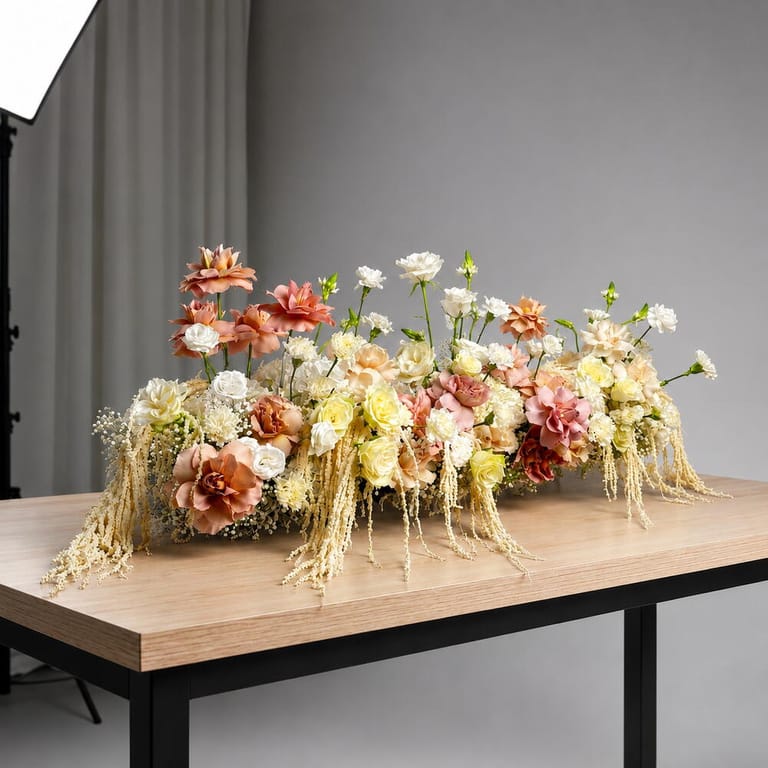 The Grand Royale Floral Cascade Table Arrangement-A1700 - Image 1