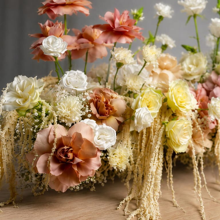 The Grand Royale Floral Cascade Table Arrangement-A1700 - Image 3