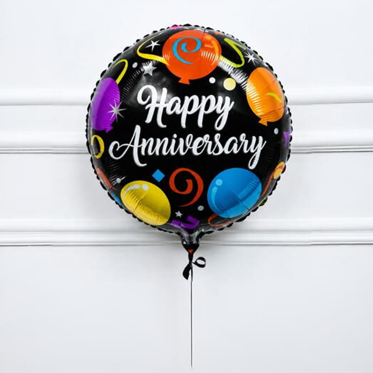 Happy Anniversary Celebration Helium Foil Balloon-A1813 - Image 3