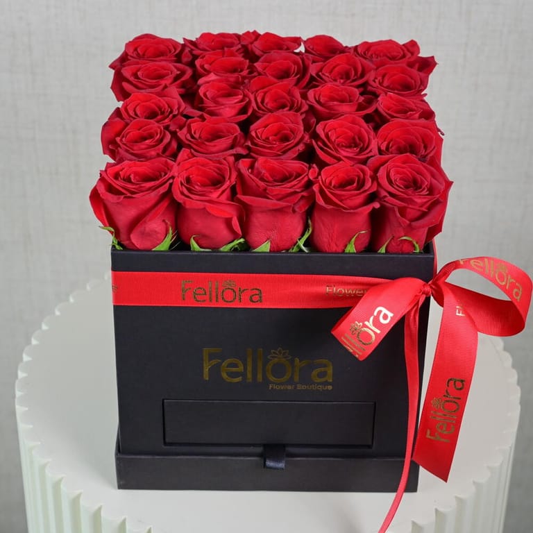 Combo Of Red Roses And Ferrero Rocher Chocolate-C4 - Image 6