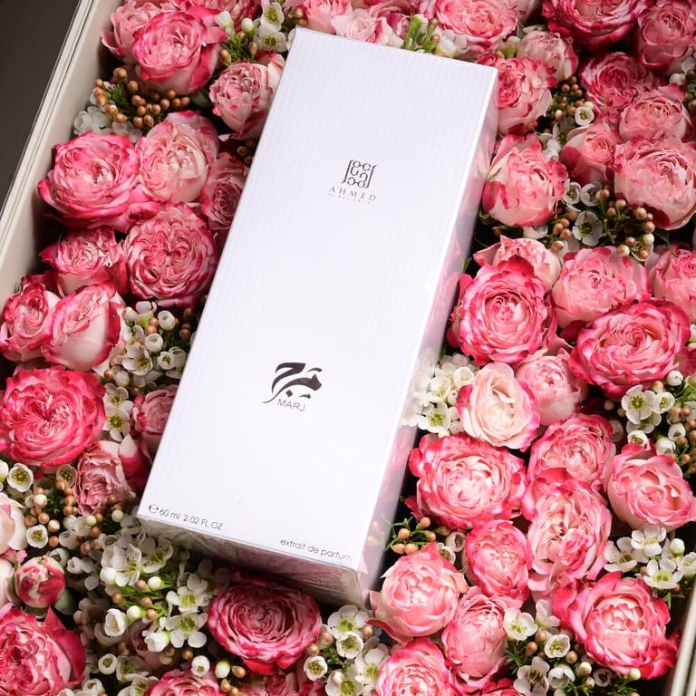 Marj Perfume and Sunset Roses Gift Box-C70 - Image 2