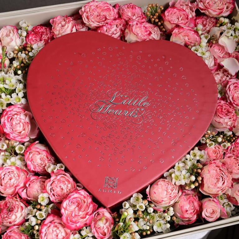 Little Hearts Perfume And Sunset Roses Gift Box-C74 - Image 6