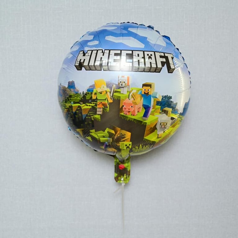 Minecraft Helium Foil Balloon-A951 - Image 2