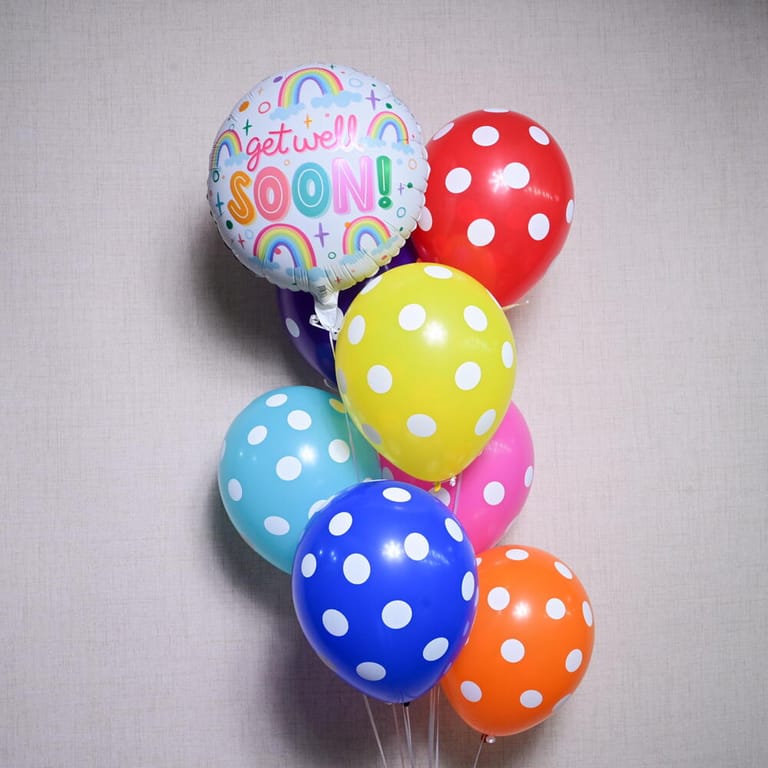 Get Well Soon Helium Balloons Set-A1058 - Image 1